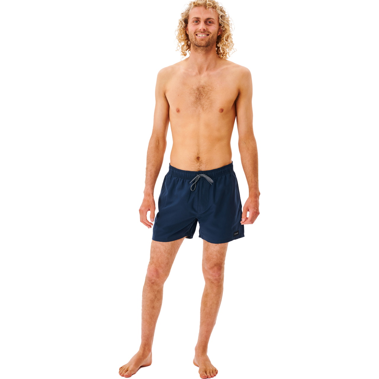 2026 Rip Curl Mens Offset Volley Boardshorts CBOLQ4 - Navy